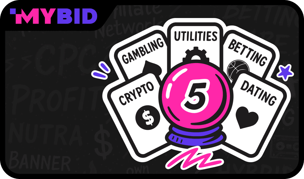 ТОП-5 вертикалей в арбитраже трафика 2025–2026: тренды и стратегии